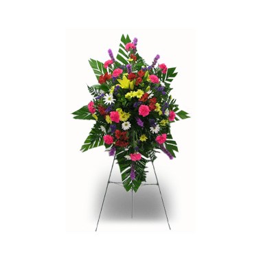 Primary Color Fresh Flower Easel